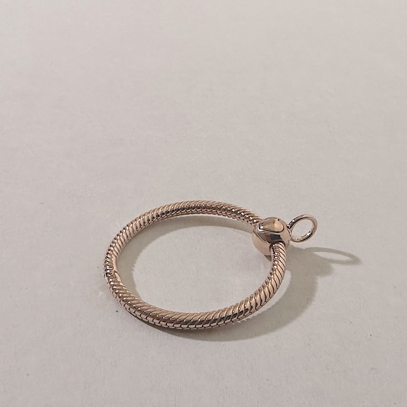 PANDORA | Moments Rose Gold Medium O Pendant | NWT - Picture 8 of 11